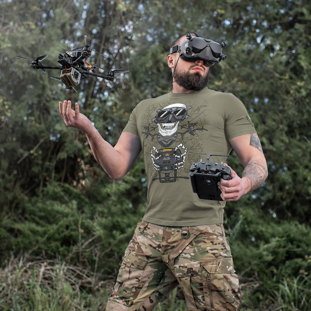 Футболка M-Tac Drohnenfuhrer Light Olive Фото 3